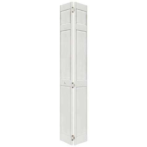 Bifold closet doors 28 x 80 - Enjoy the beauty of wood door authenticity with the benefits of composite door construction. Both innovative and stylish, the molded panel Masonite Roman Smooth 2-Panel Round Top Primed Composite Interior Bifold Closet Door is an elegantly detailed Americana design. The smooth surface is perfect for painting and decorating to easily complement your decor.